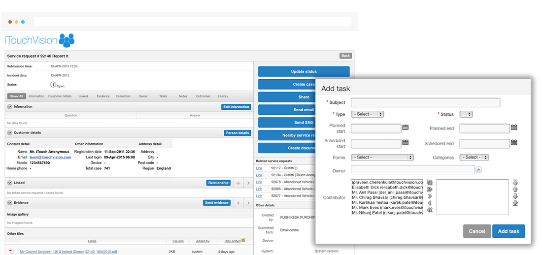 HR Helpdesk and Case Management Workbench